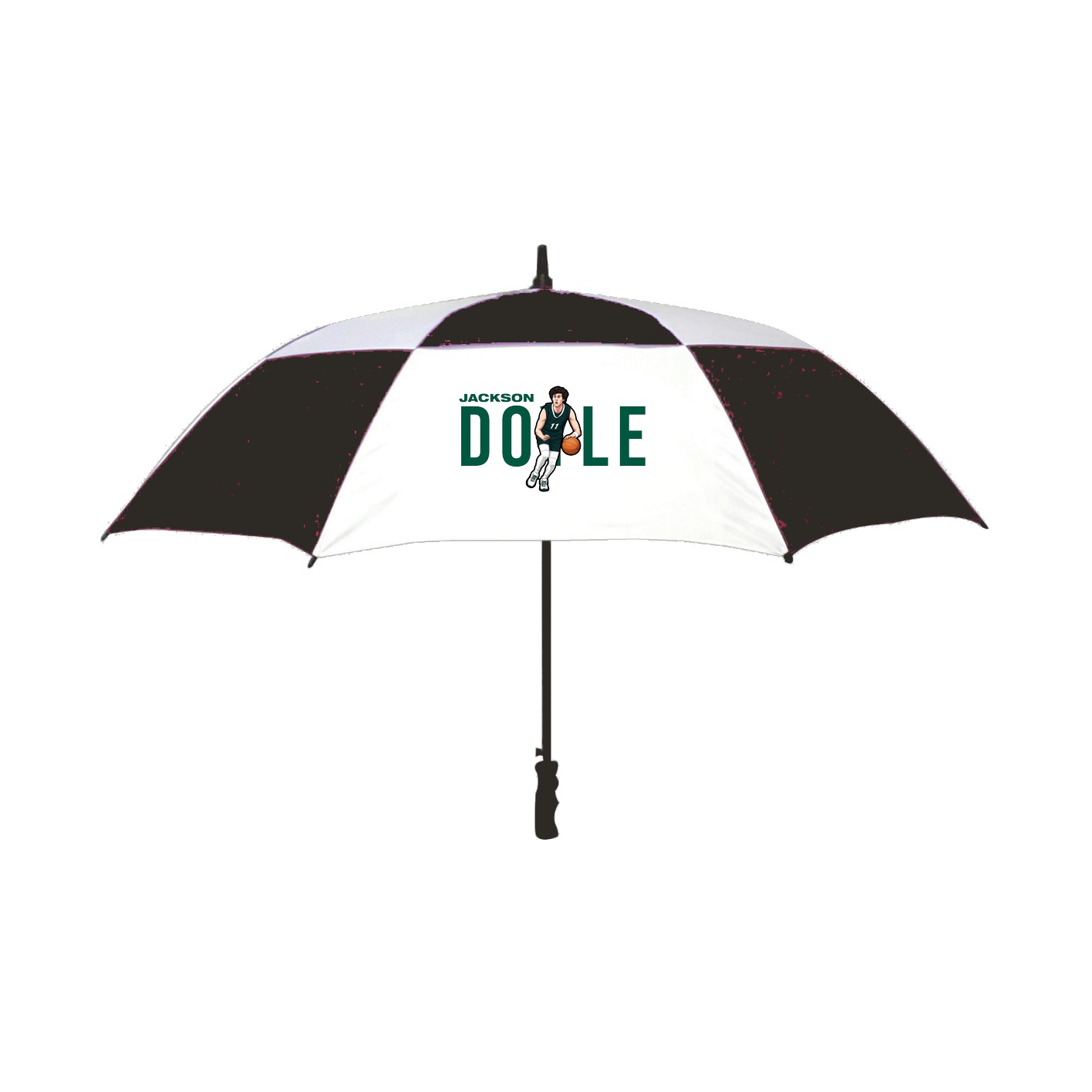 Golf Umbrella — Player Name in Black