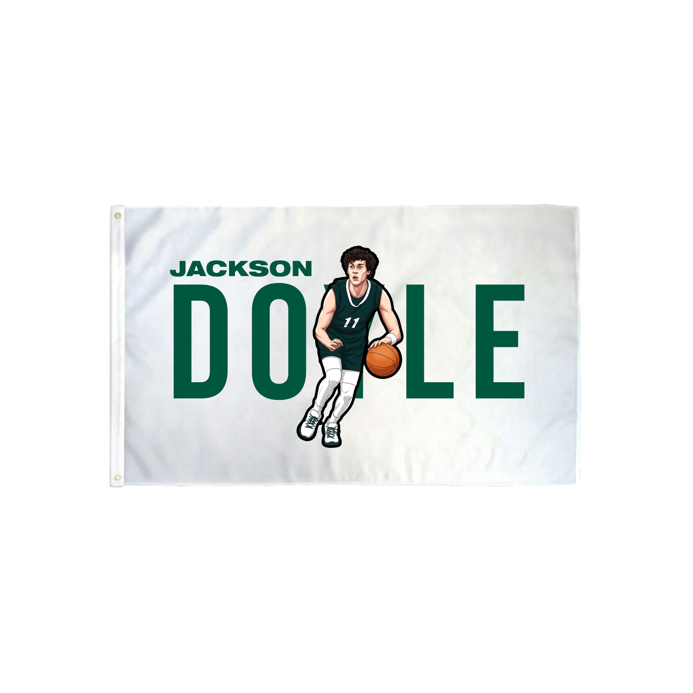 3x5 Flag — Player Name in Classic