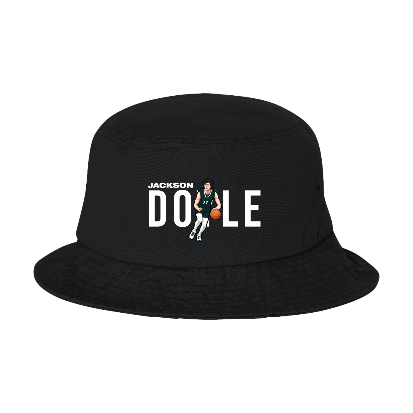 Bucket Cap — Player Name in Black
