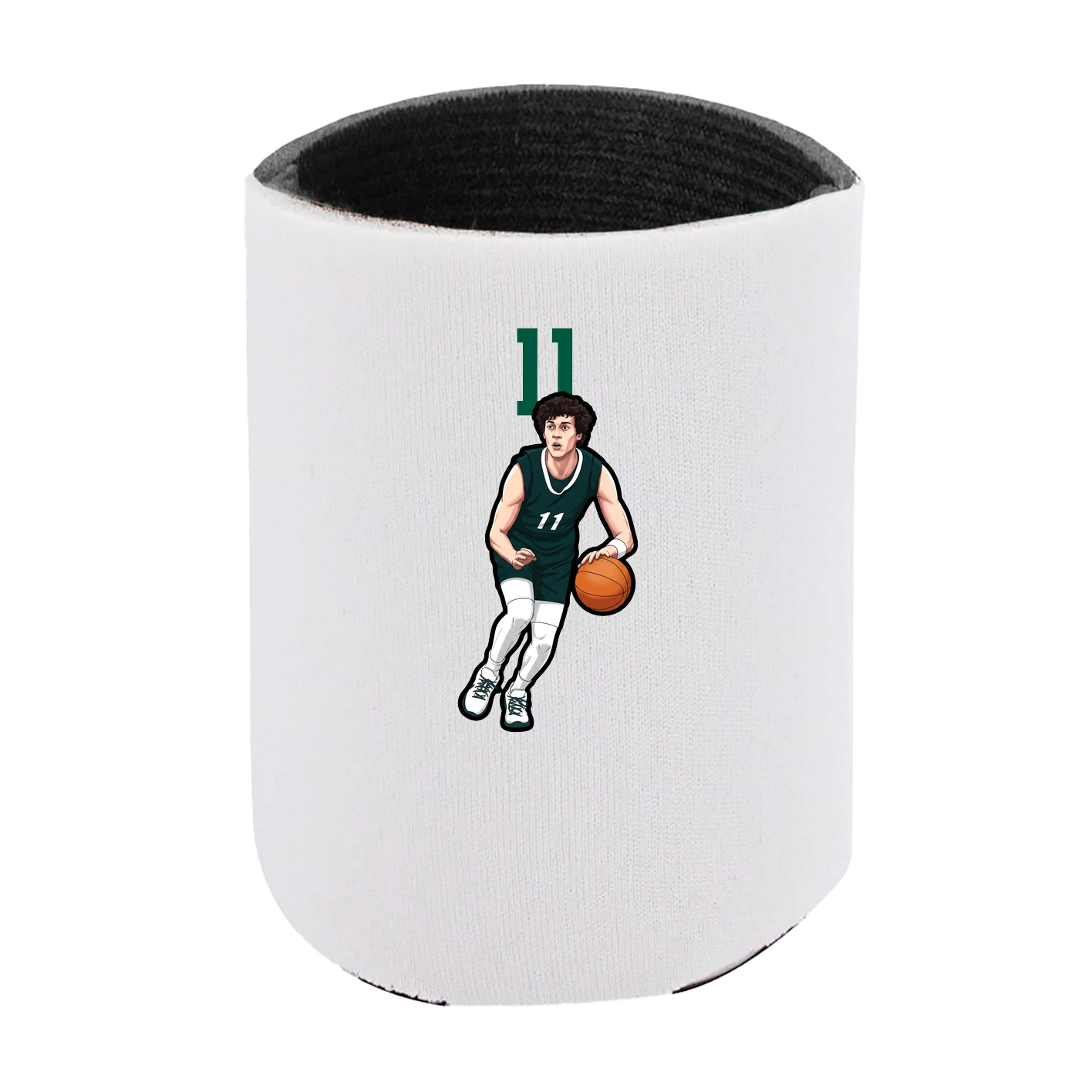 Can Holder — Number Top in White