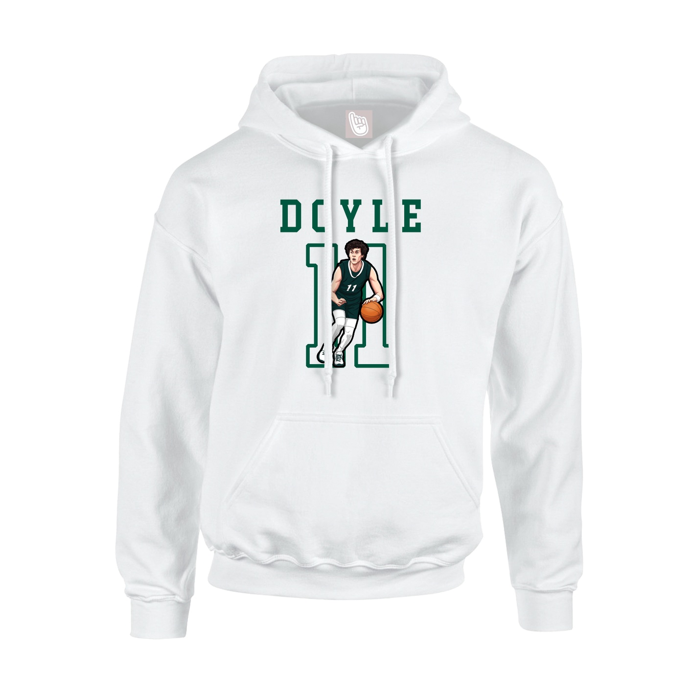 Youth Hoodie — Shirsey in White