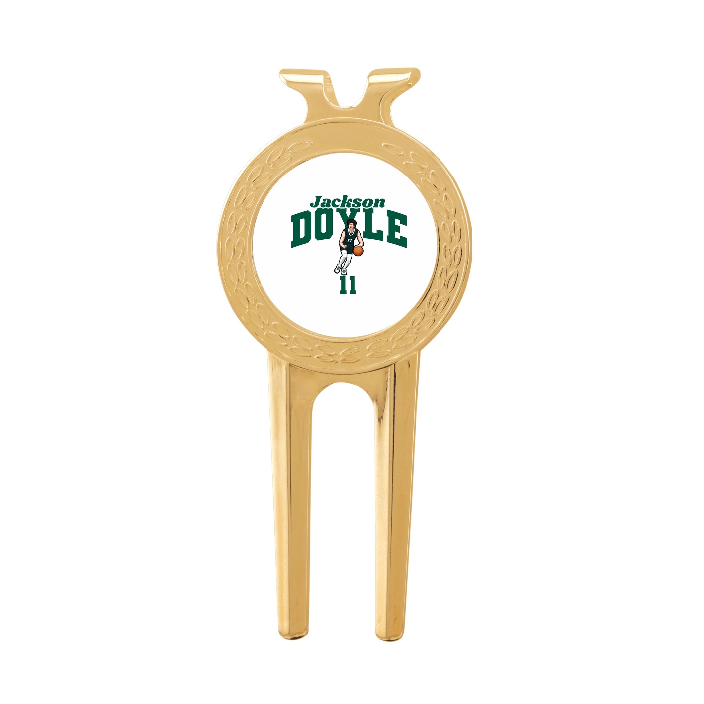 Divot Tool with Ball Marker — Signature Arch in Classic
