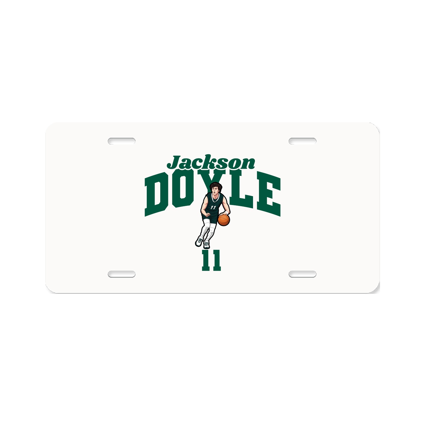 License Plate — Signature Arch in Classic
