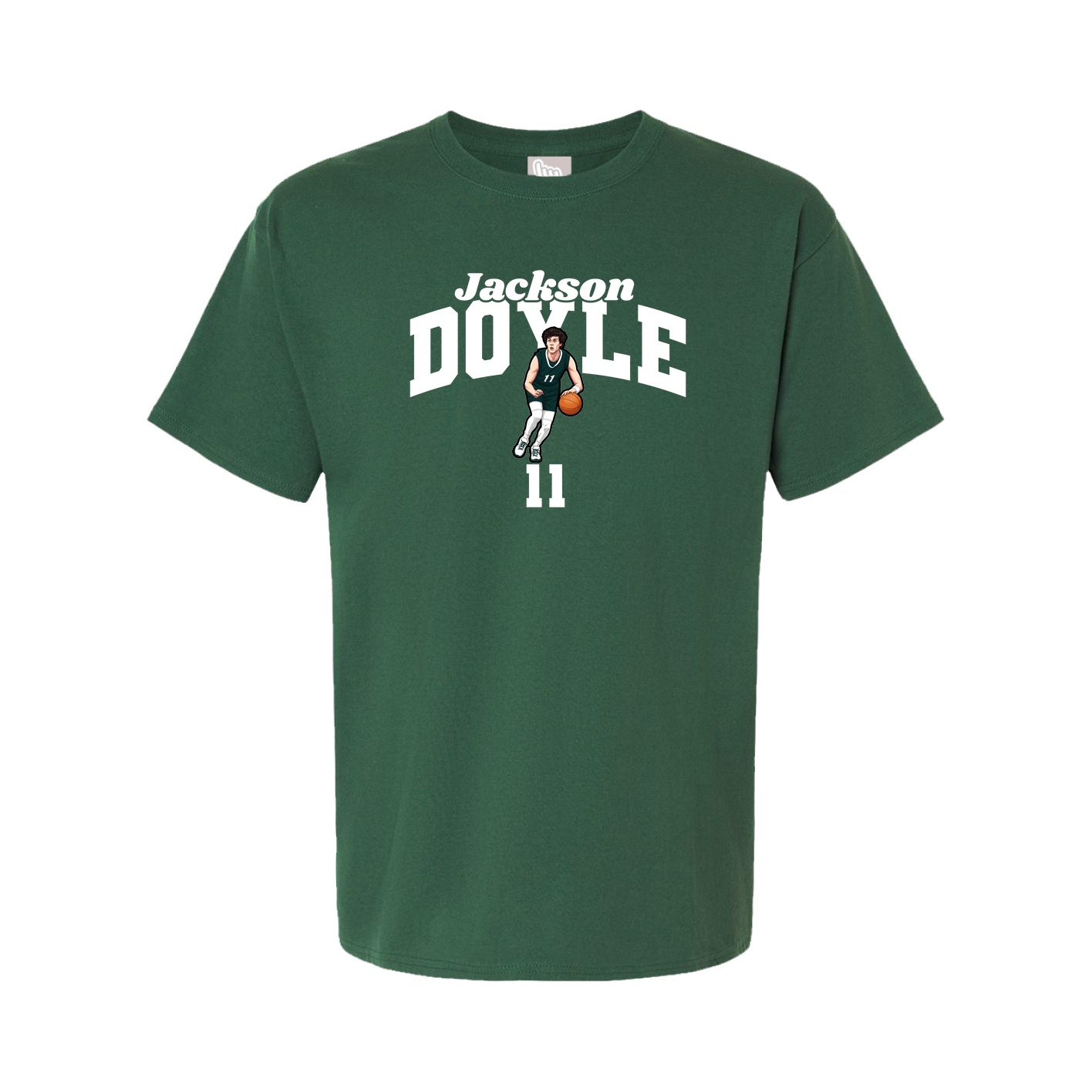Tee — Signature Arch in Green