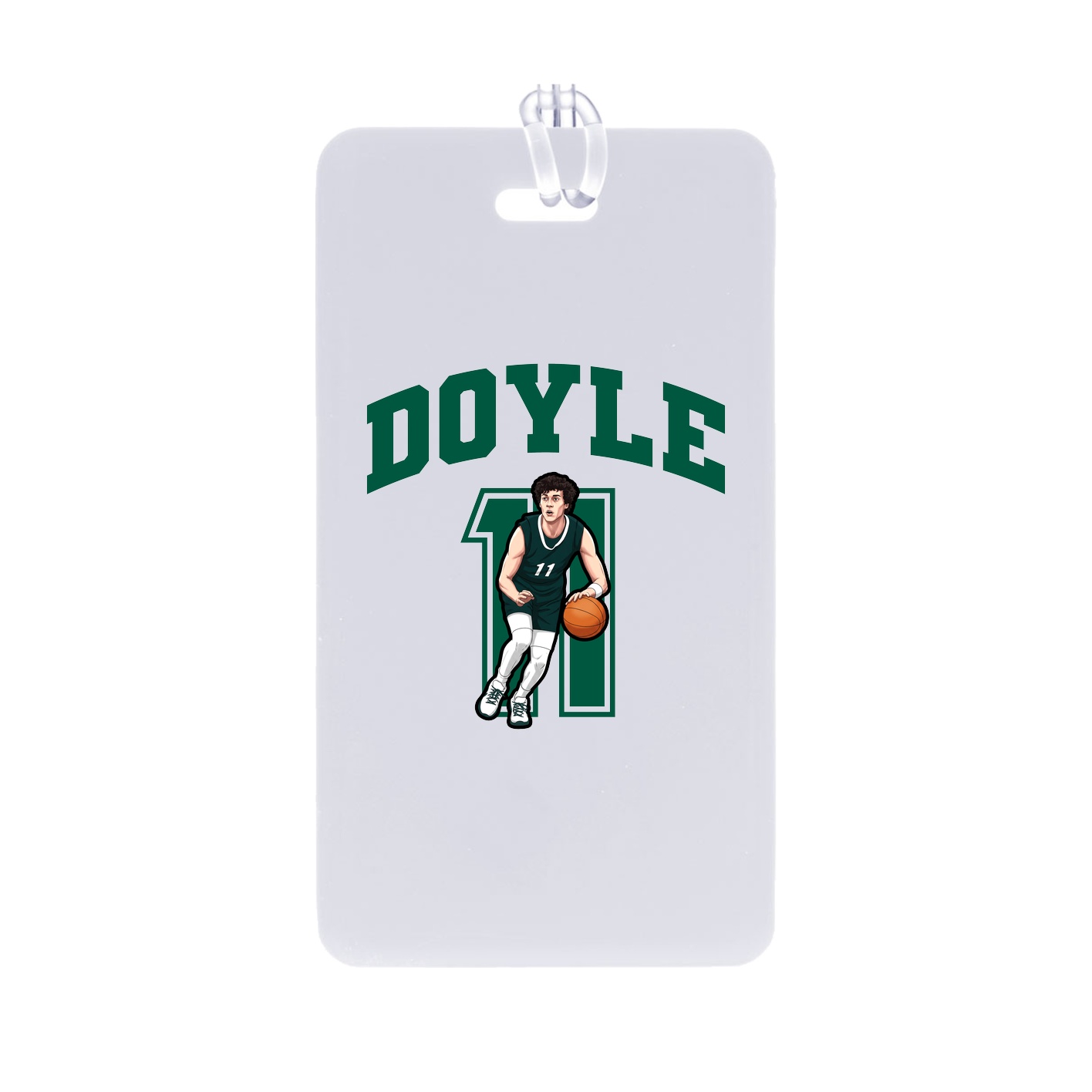Bag Tag — Number in Classic