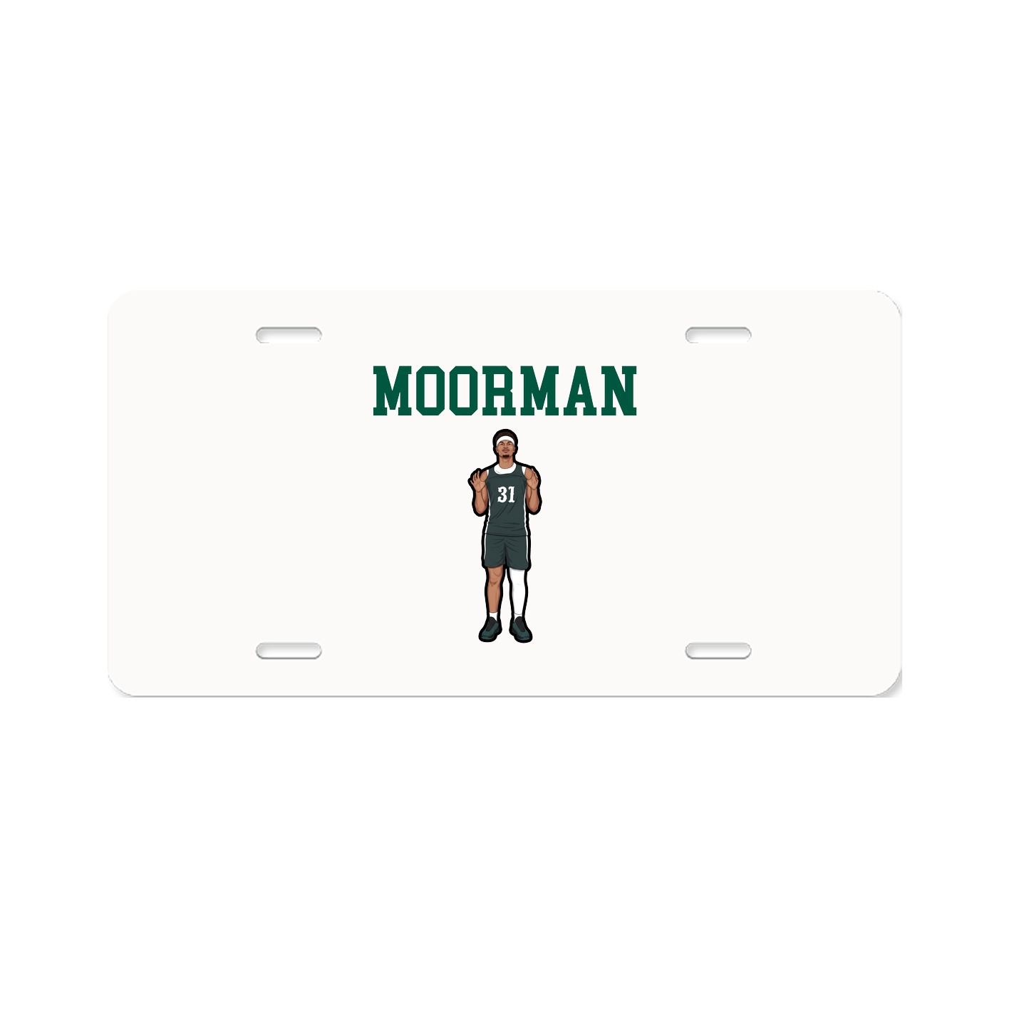 License Plate — Shirsey in Classic