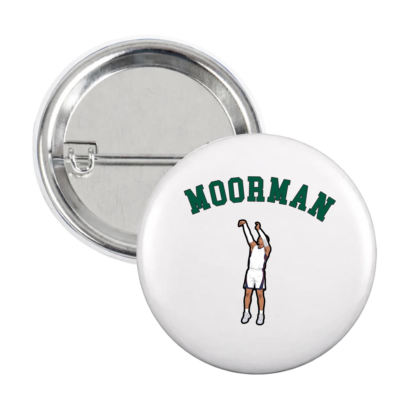Game Day Button — Shirsey Arch in White