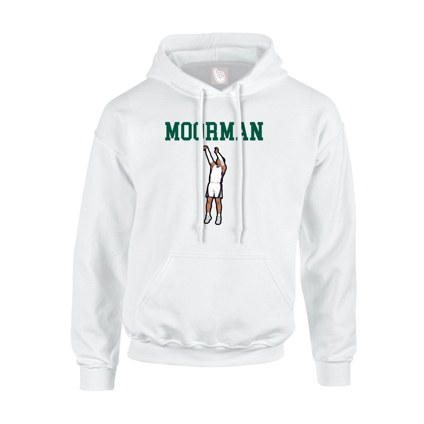 Hoodie — Shirsey in White
