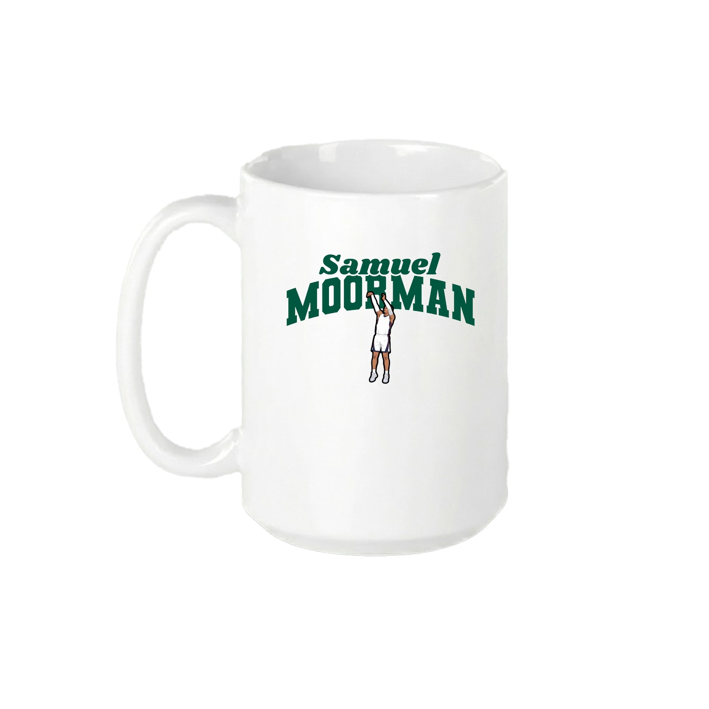 15oz Coffee Mug — Signature Arch in White