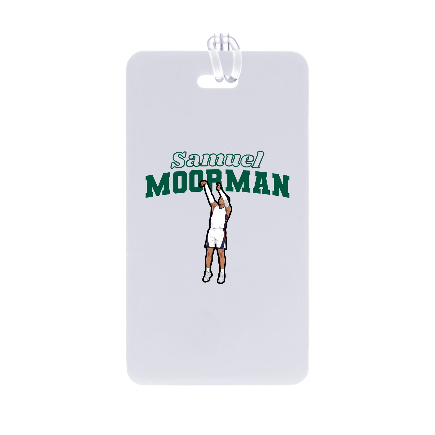 Bag Tag — Name Arch in Classic