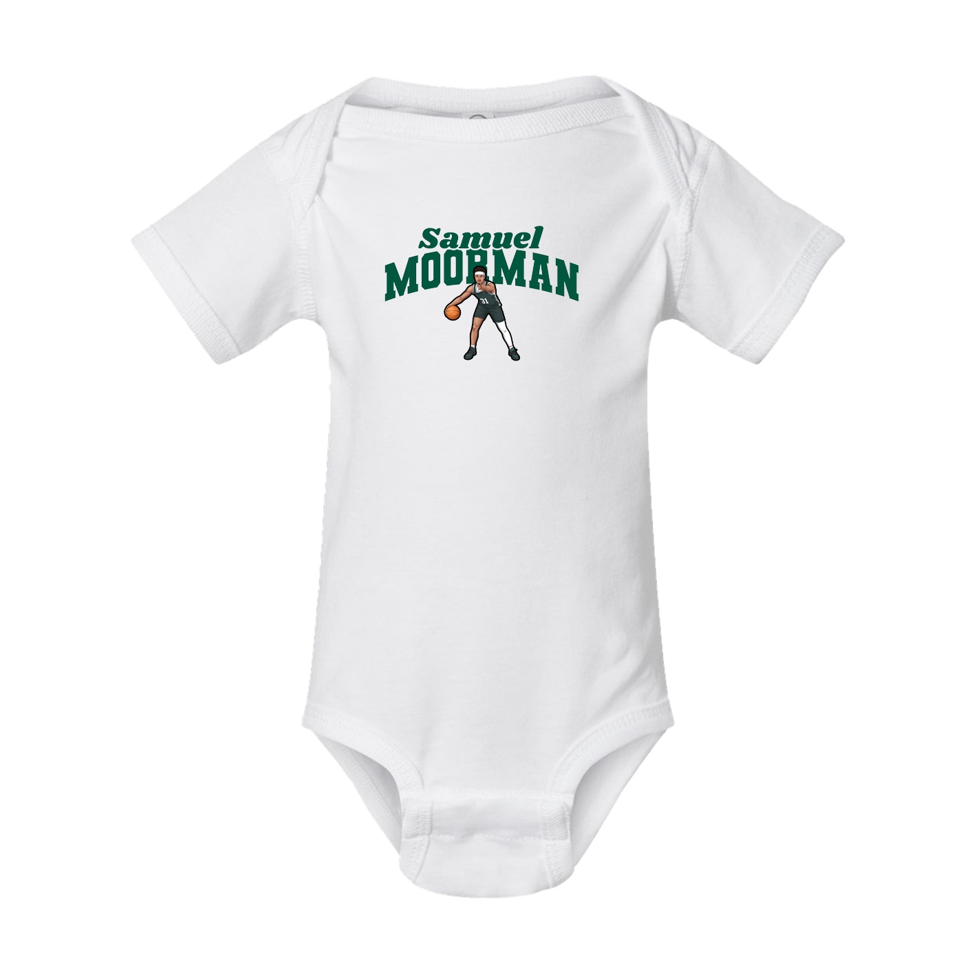 Baby Onesie — Signature Arch in White