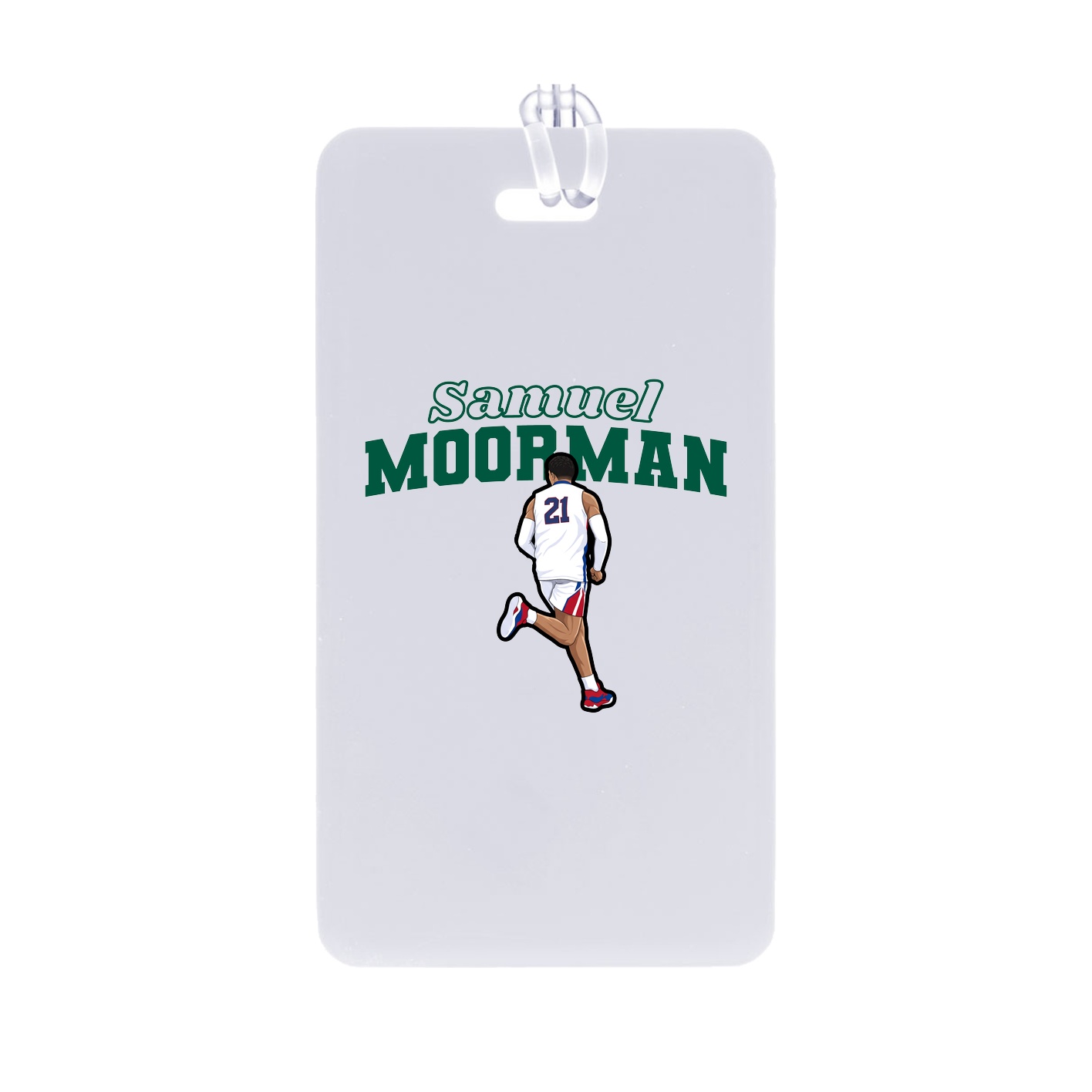 Bag Tag — Name Arch in Classic