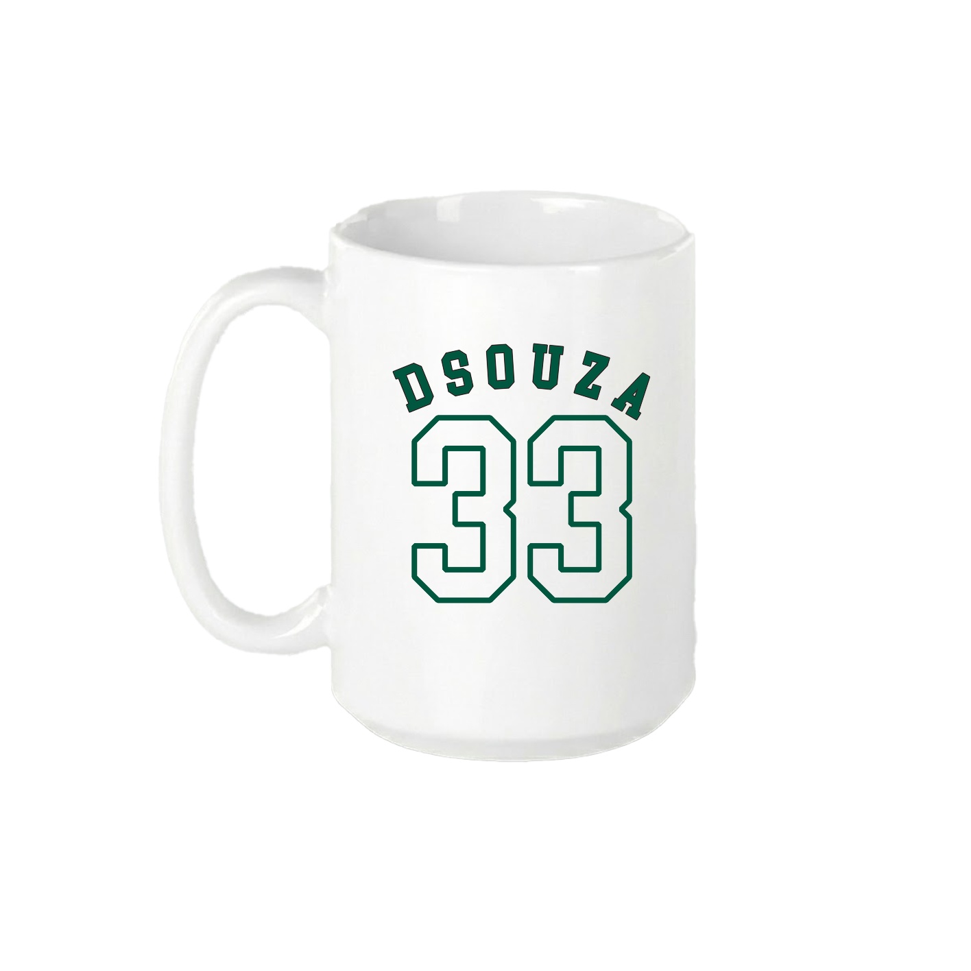 15oz Coffee Mug — Shirsey Arch in White