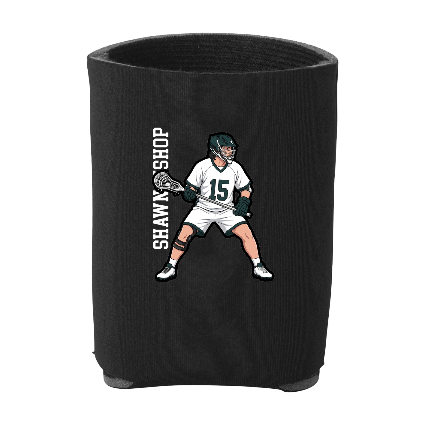 Can Holder — Name Vertical in Black