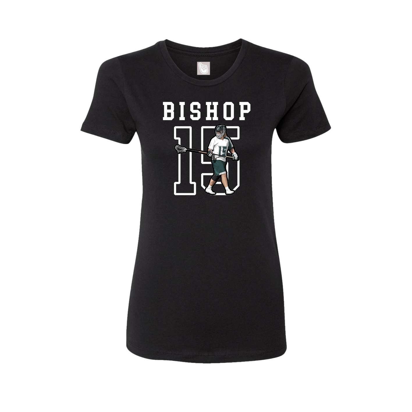 Fitted Women's Tee — Shirsey in Black