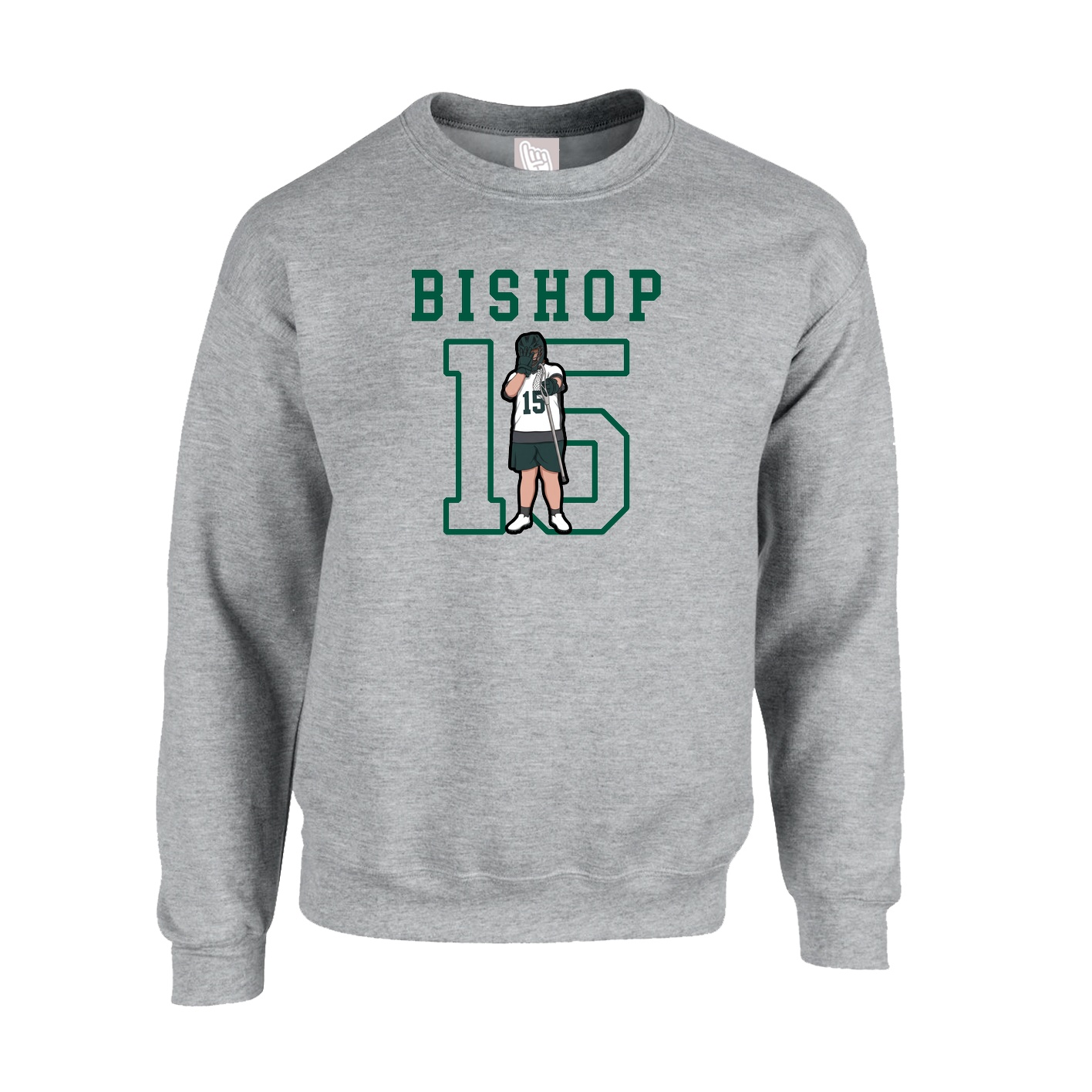 Fleece Crew — Shirsey in Grey