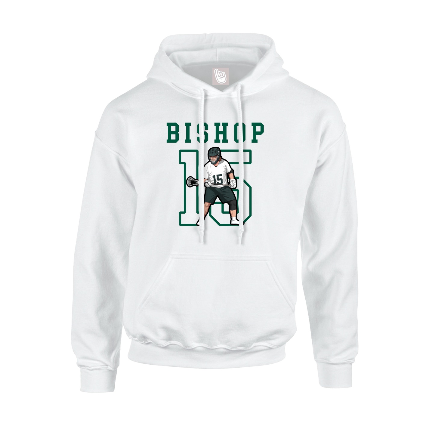 Hoodie — Shirsey in White