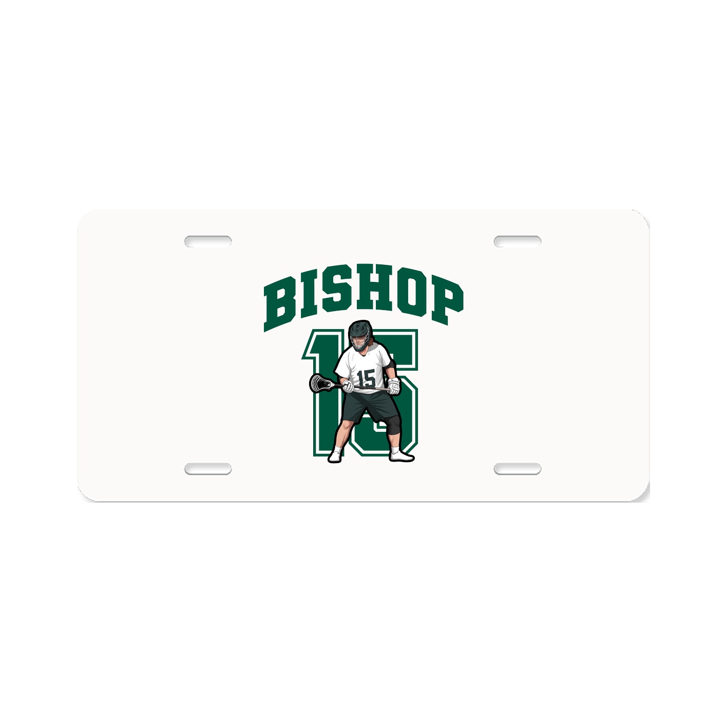 License Plate — Number in Classic