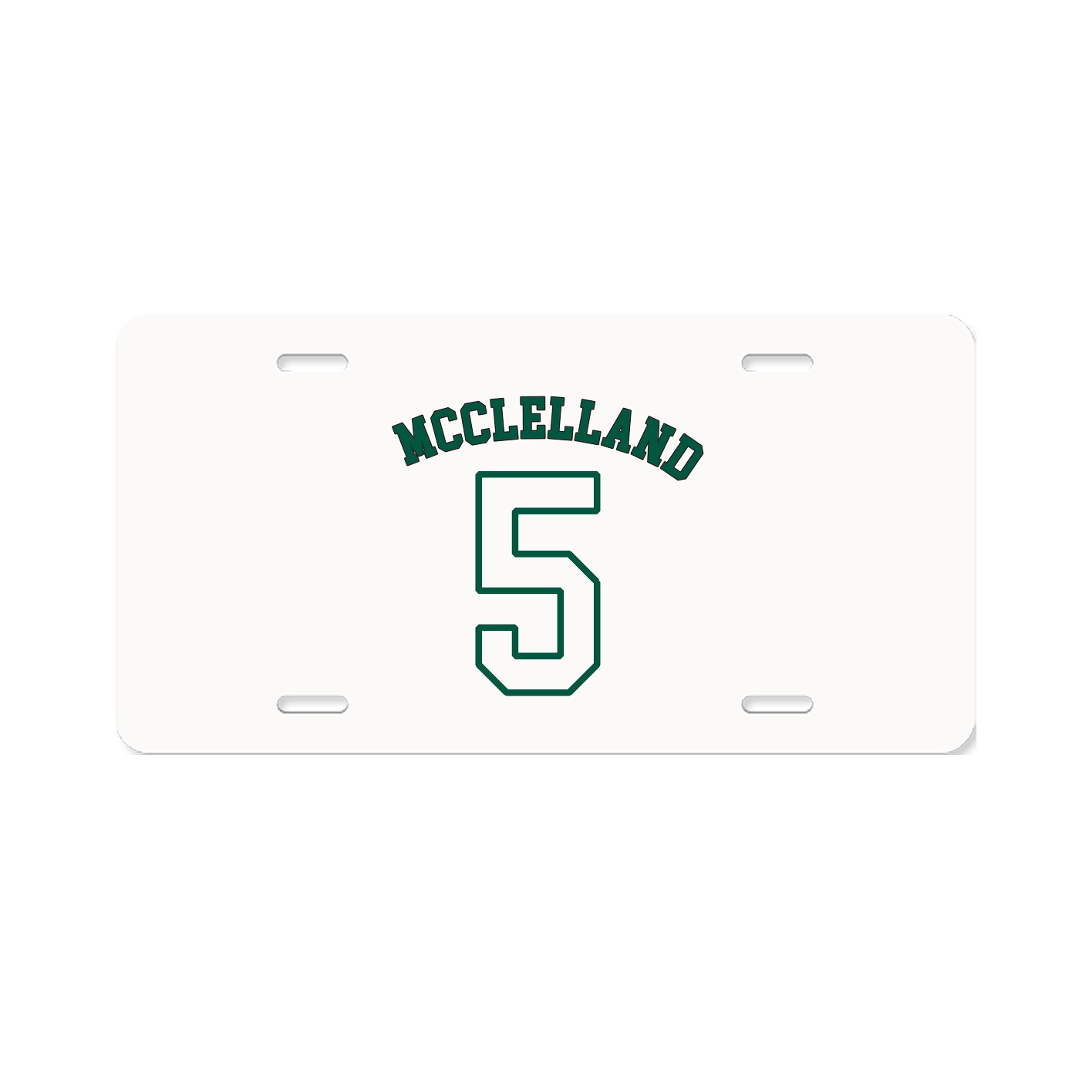 License Plate — Shirsey Arch in Classic