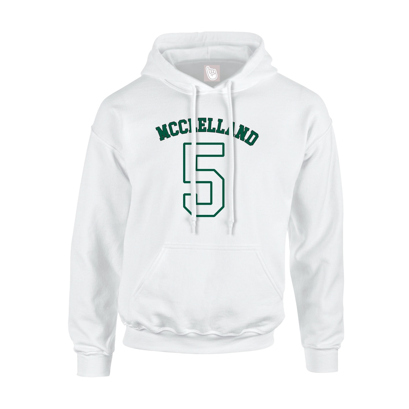 Hoodie — Shirsey Arch in White