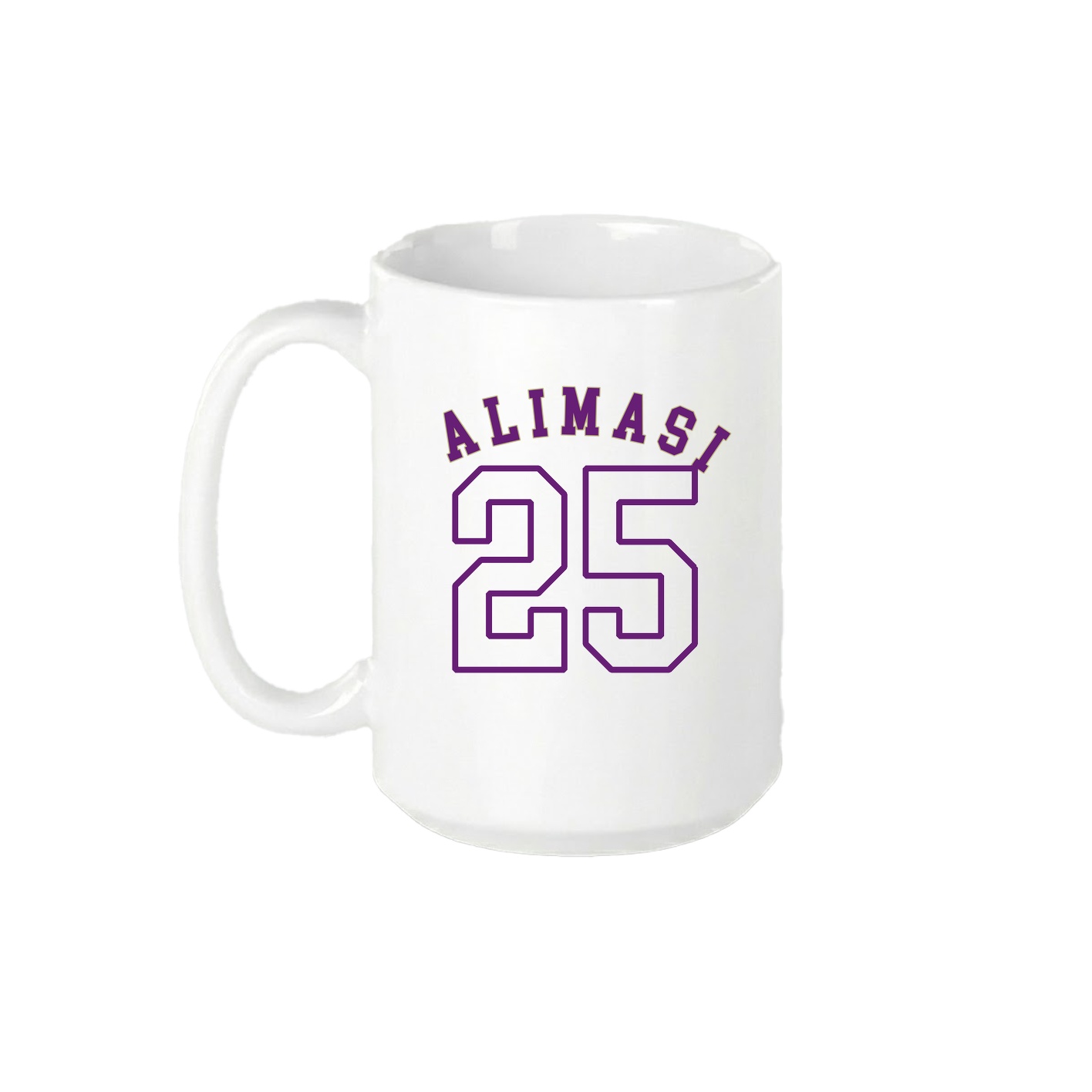 15oz Coffee Mug — Shirsey Arch in White