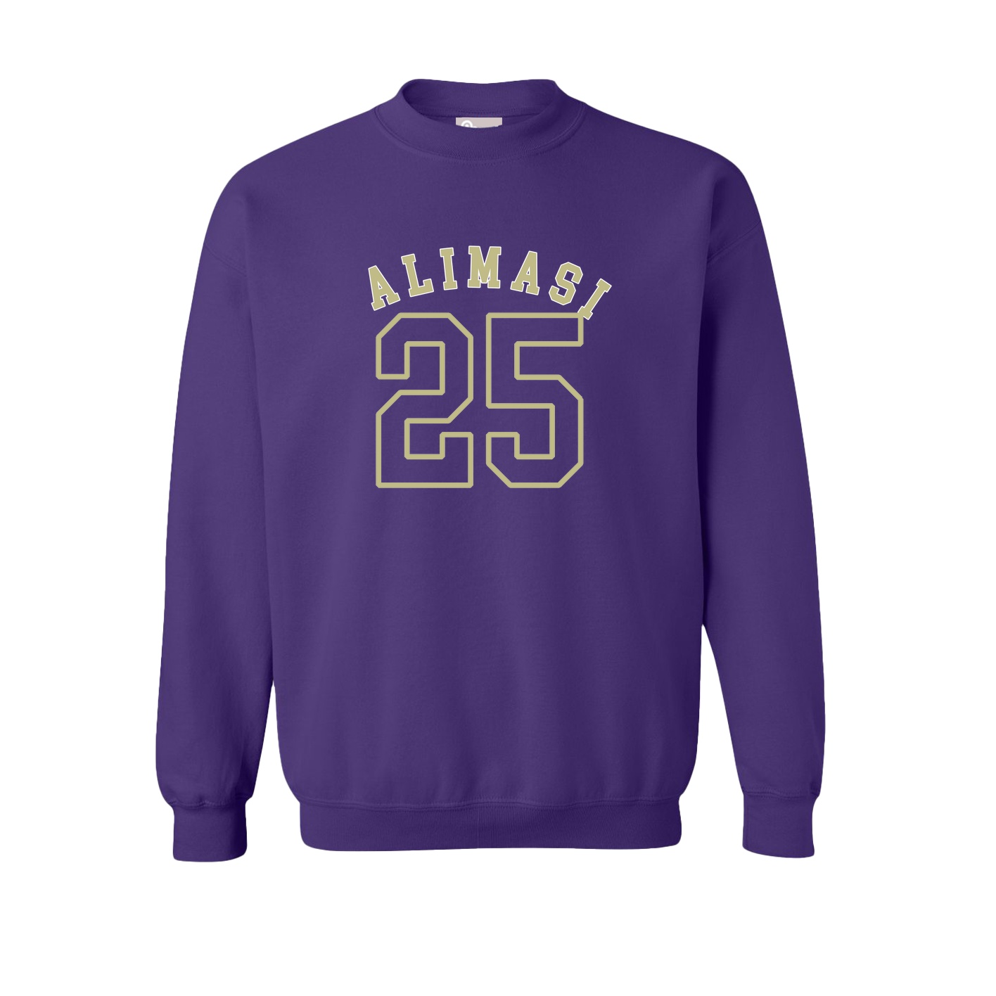 Fleece Crew — Shirsey Arch in Purple