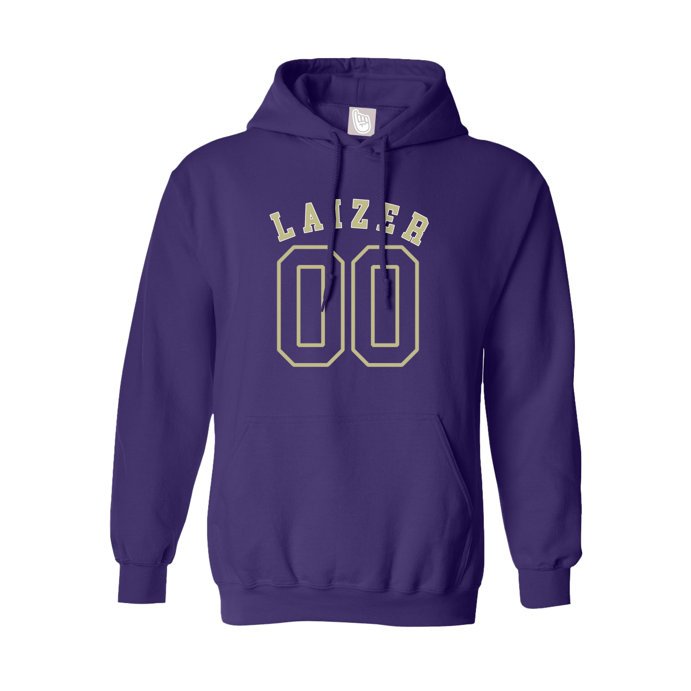 Youth Hoodie — Shirsey Arch in Purple