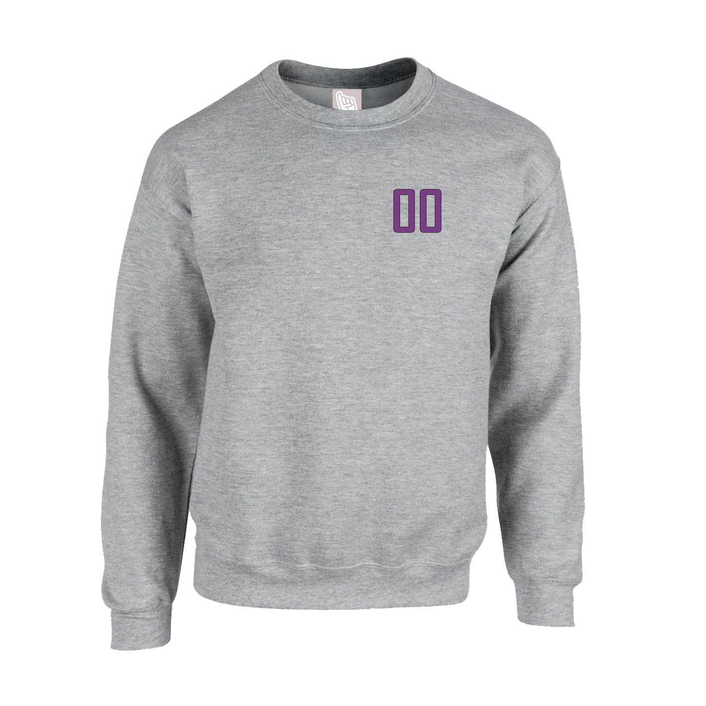 Fleece Crew — Front Shirsy in Grey