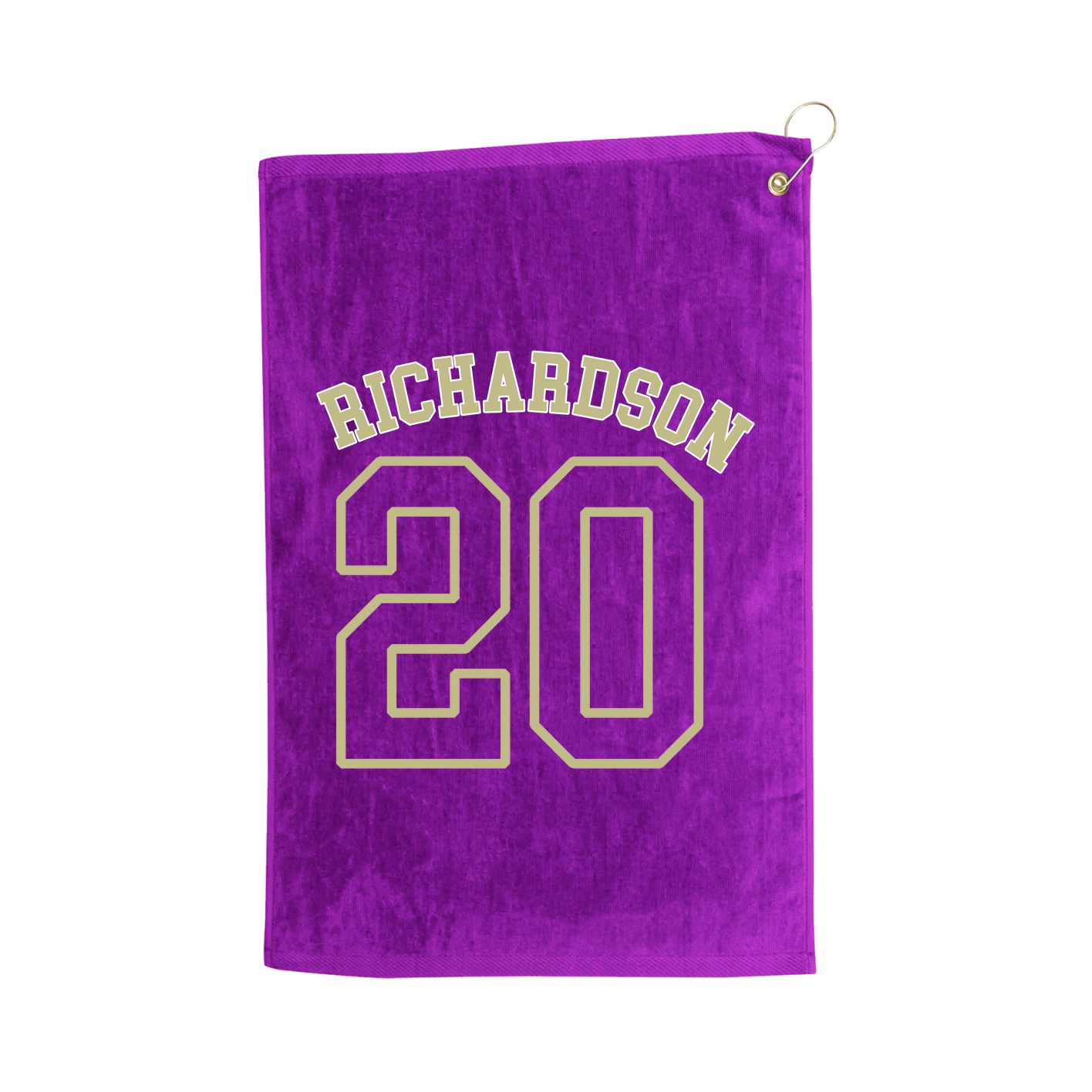 Golf Towel — Shirsey Arch in Purple