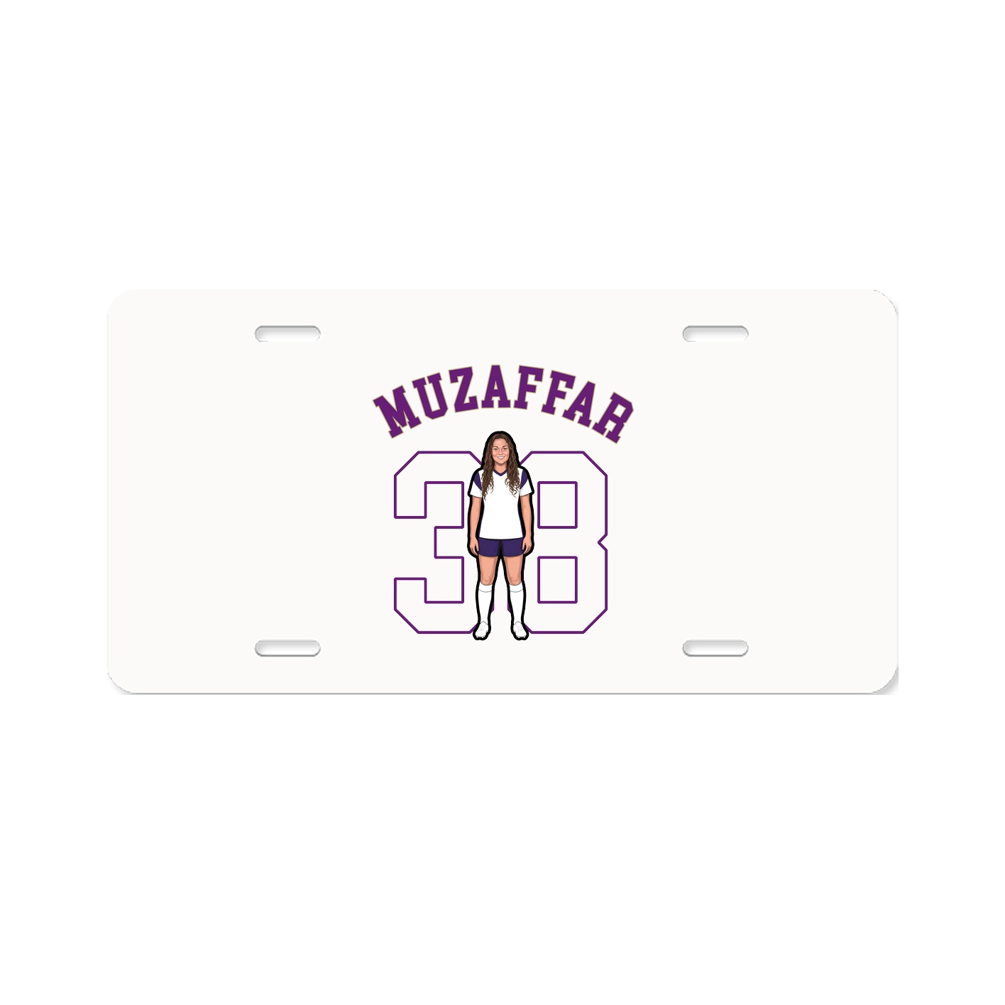 License Plate — Shirsey Arch in Classic