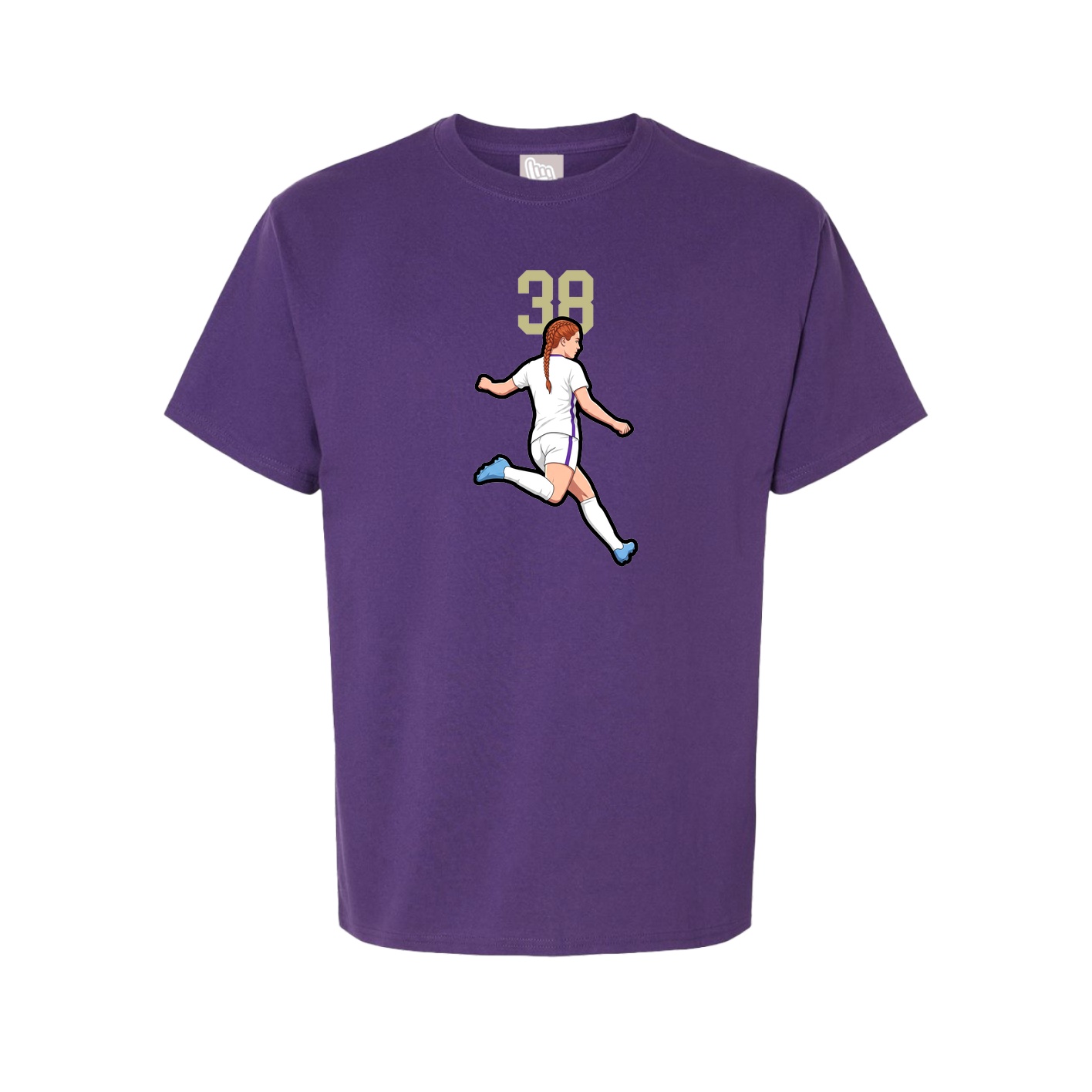 Tee — Number Top in Purple