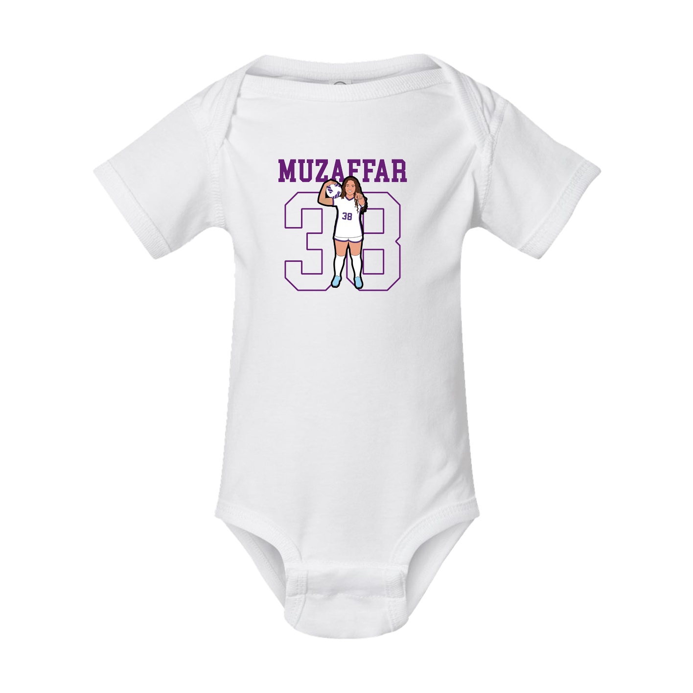 Baby Onesie — Shirsey in White