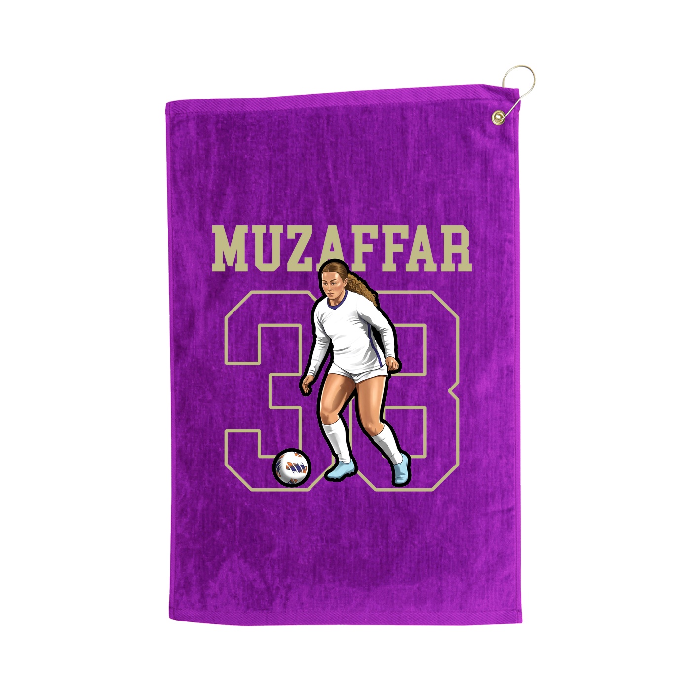 Terry Velour Golf Towel