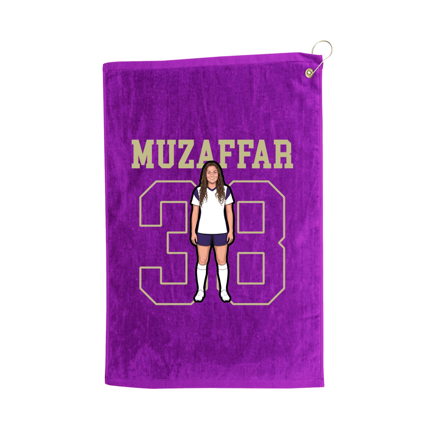 Golf Towel — Shirsey in Purple