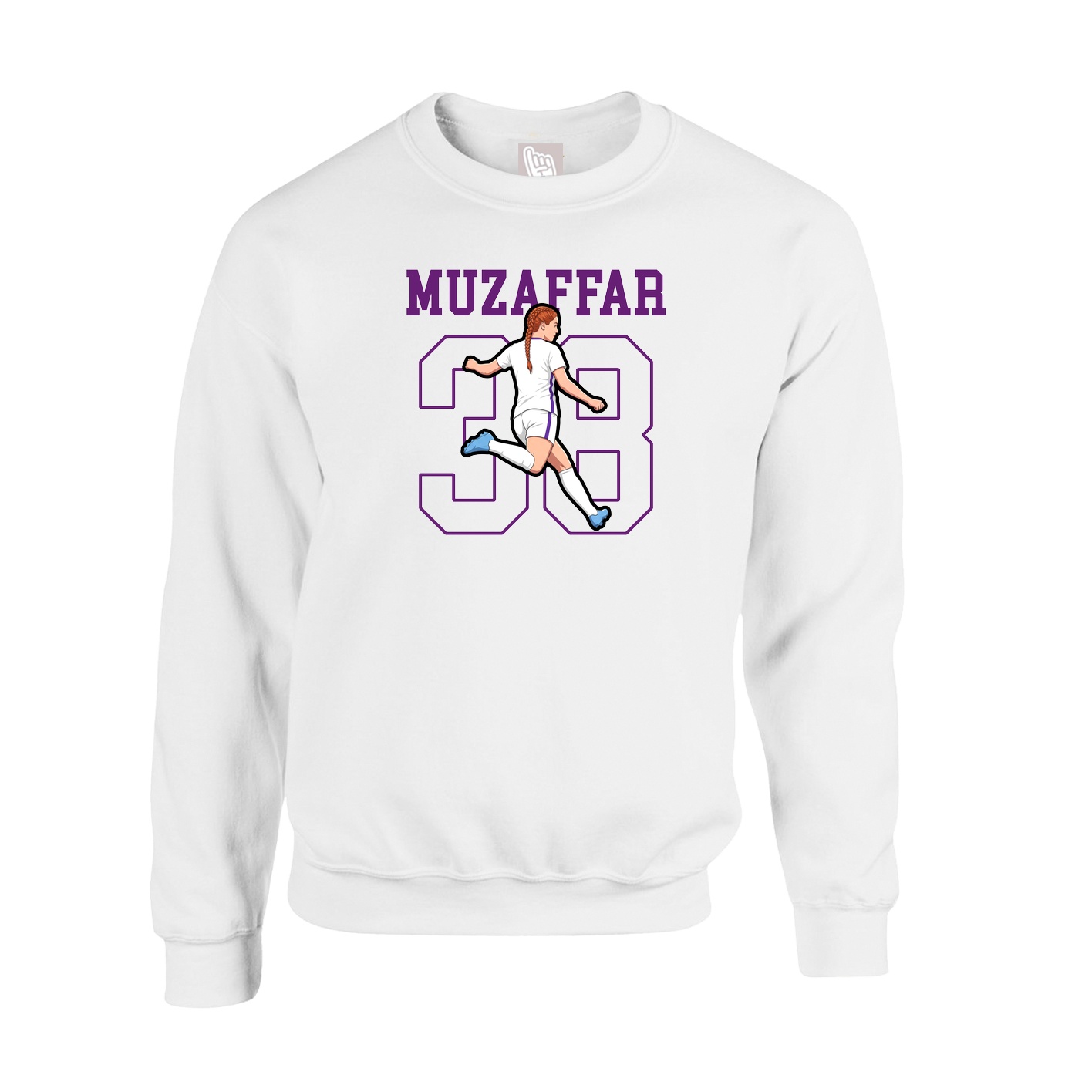 Fleece Crew — Shirsey in White