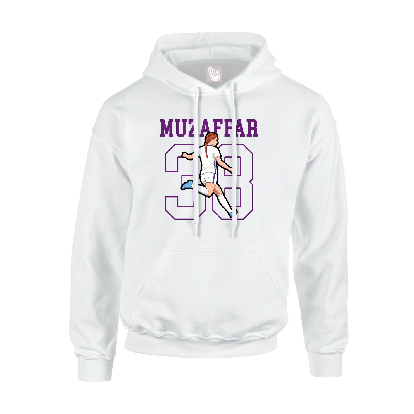 Youth Hoodie — Shirsey in White