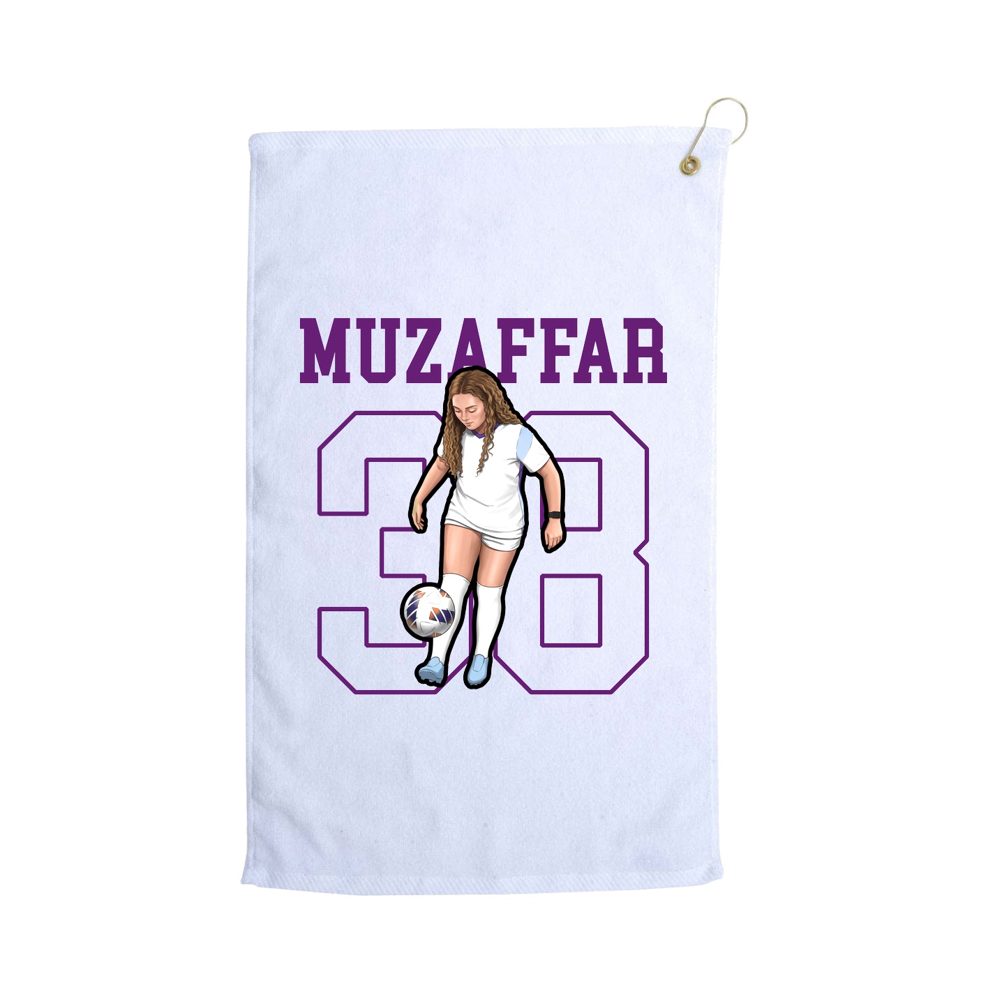 Golf Towel — Shirsey in White