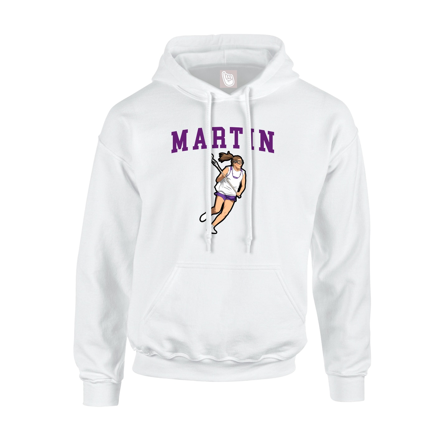 Youth Hoodie — Shirsey in White