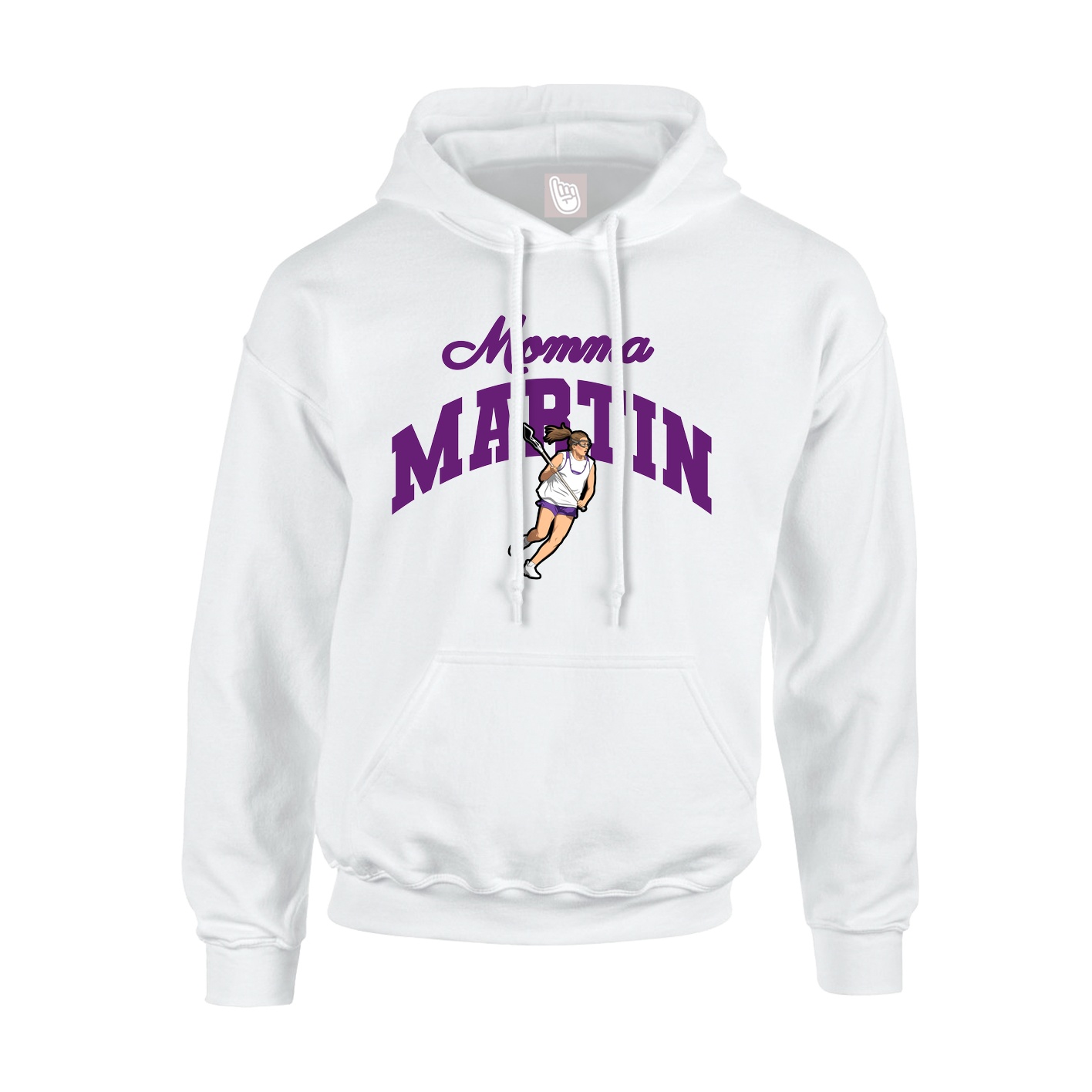 Hoodie — Mothers Day Arch in White