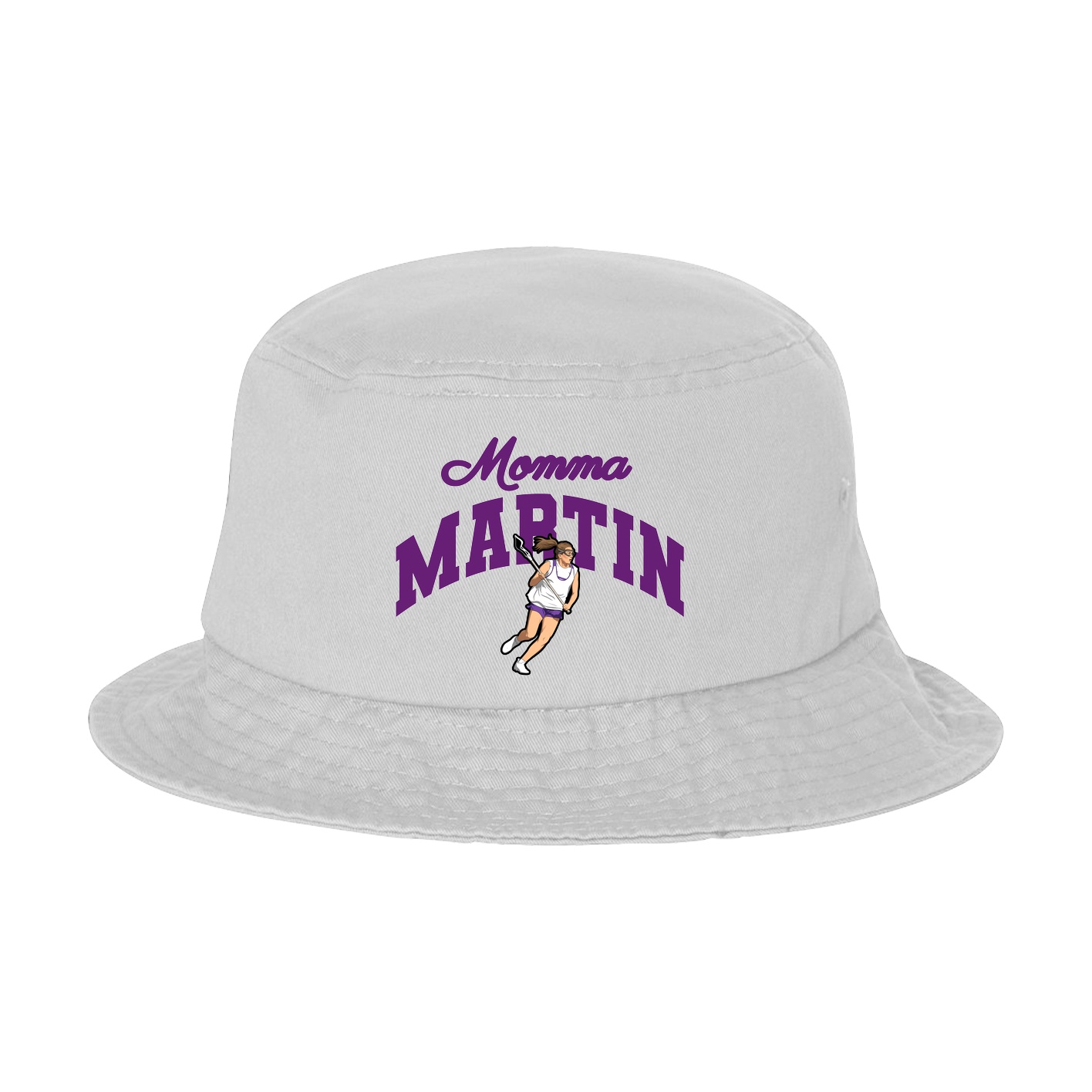 Bucket Cap — Mothers Day Arch in White