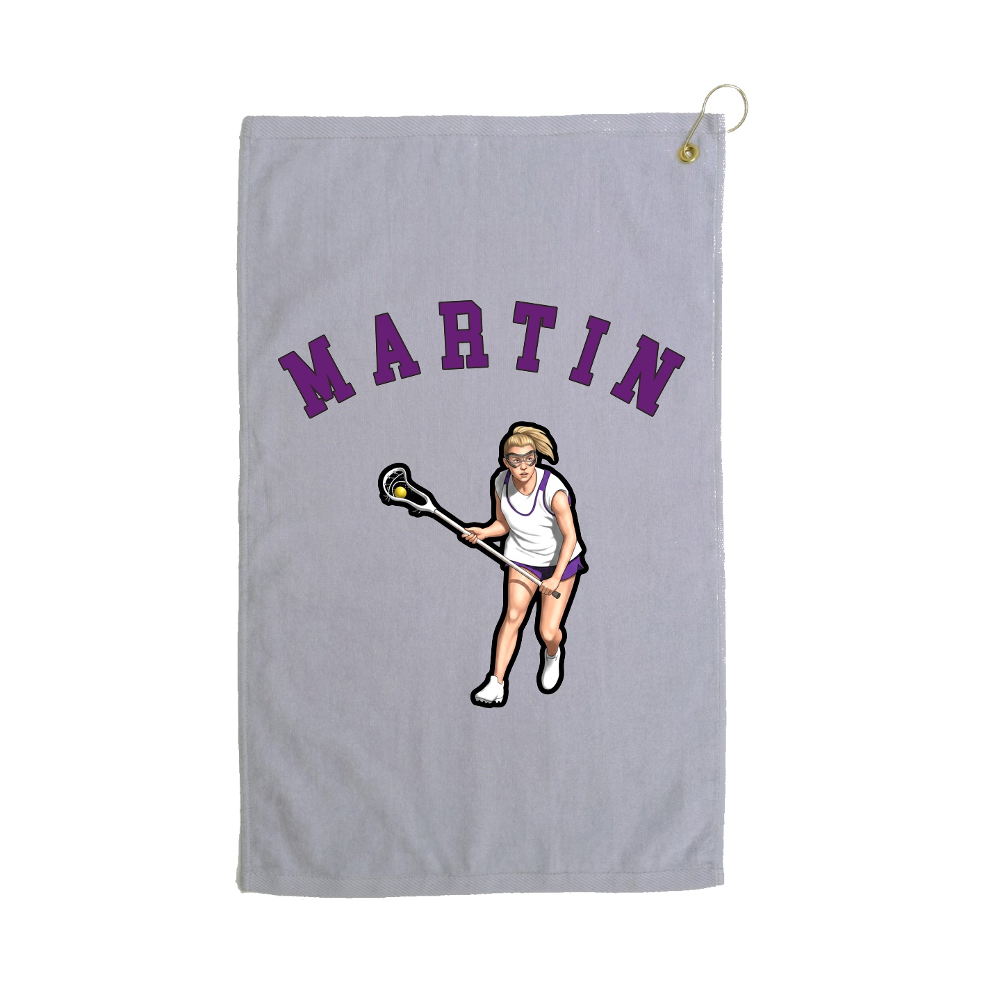 Golf Towel — Shirsey Arch in Grey