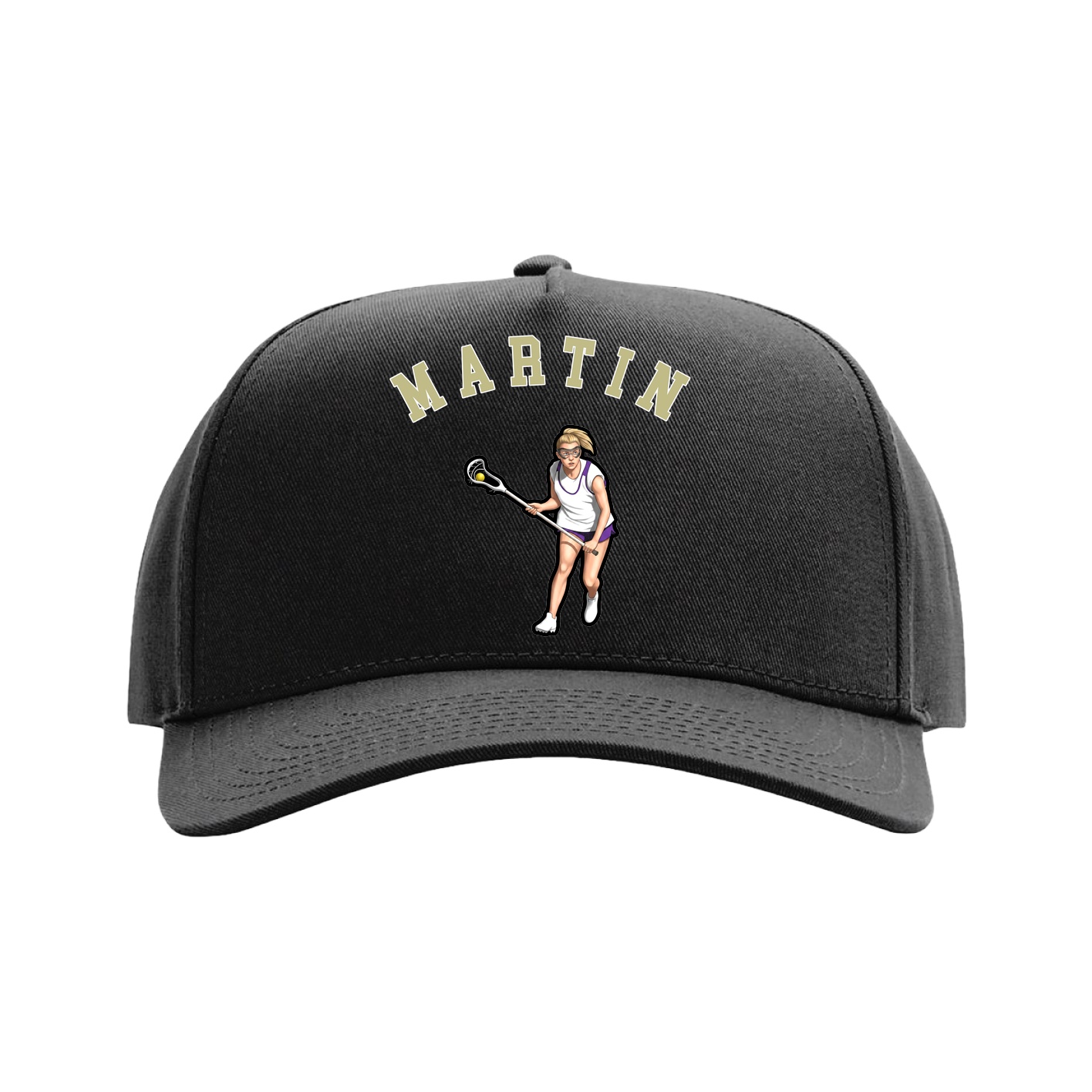 Full Fabric Five-Panel Champ Cap