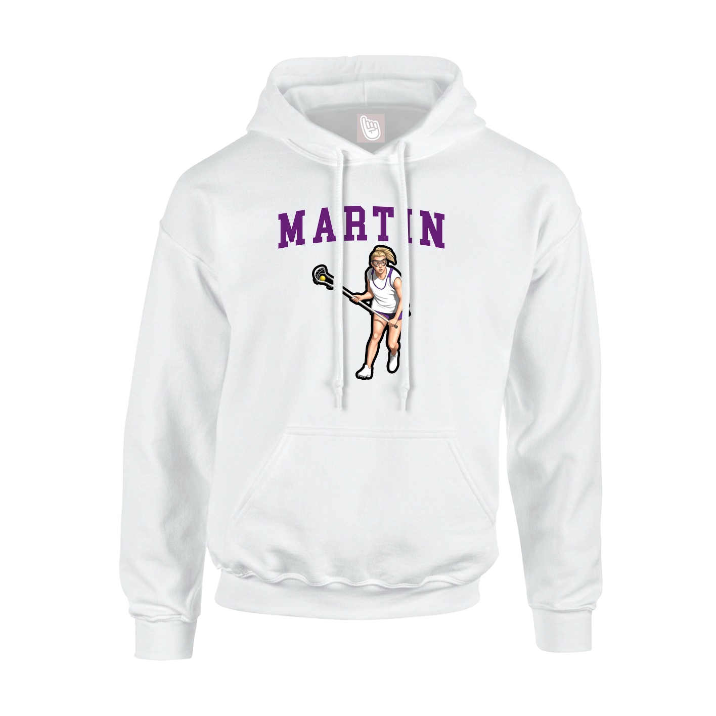 Youth Hoodie — Shirsey in White