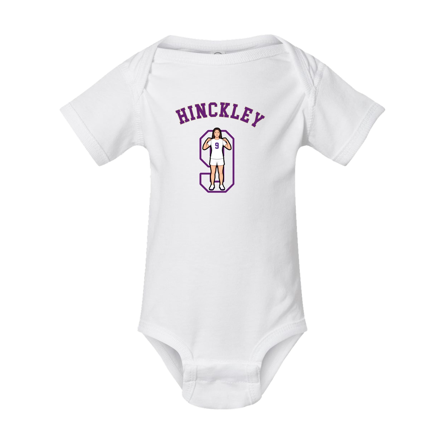 Baby Onesie — Shirsey Arch in White