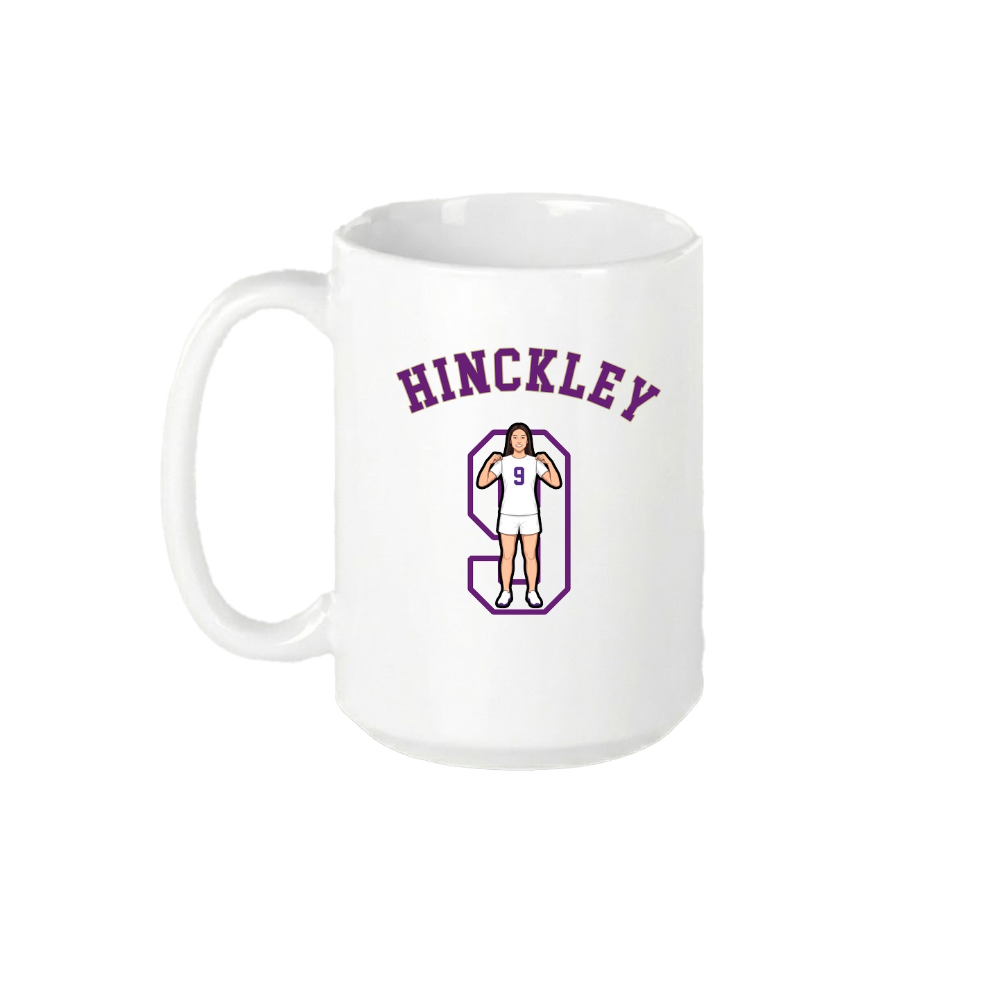 15oz Coffee Mug — Shirsey Arch in White