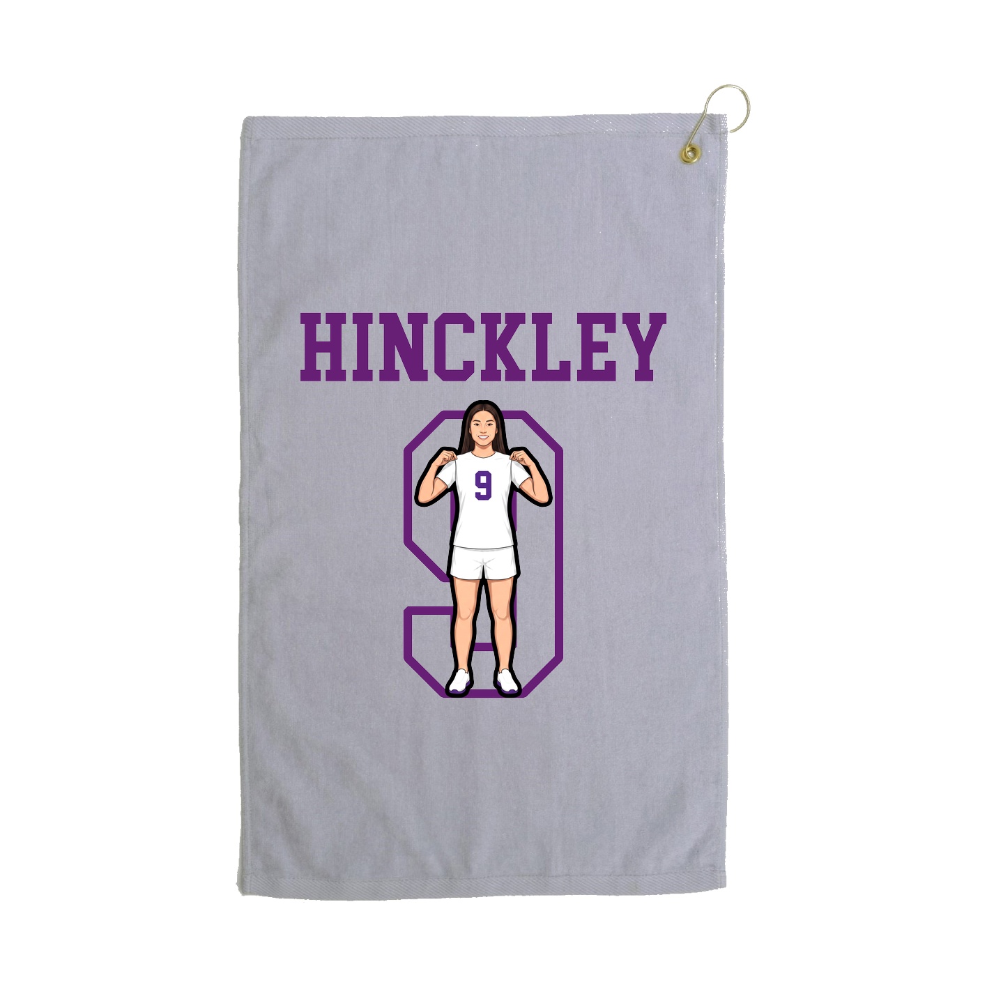 Golf Towel — Shirsey in Grey