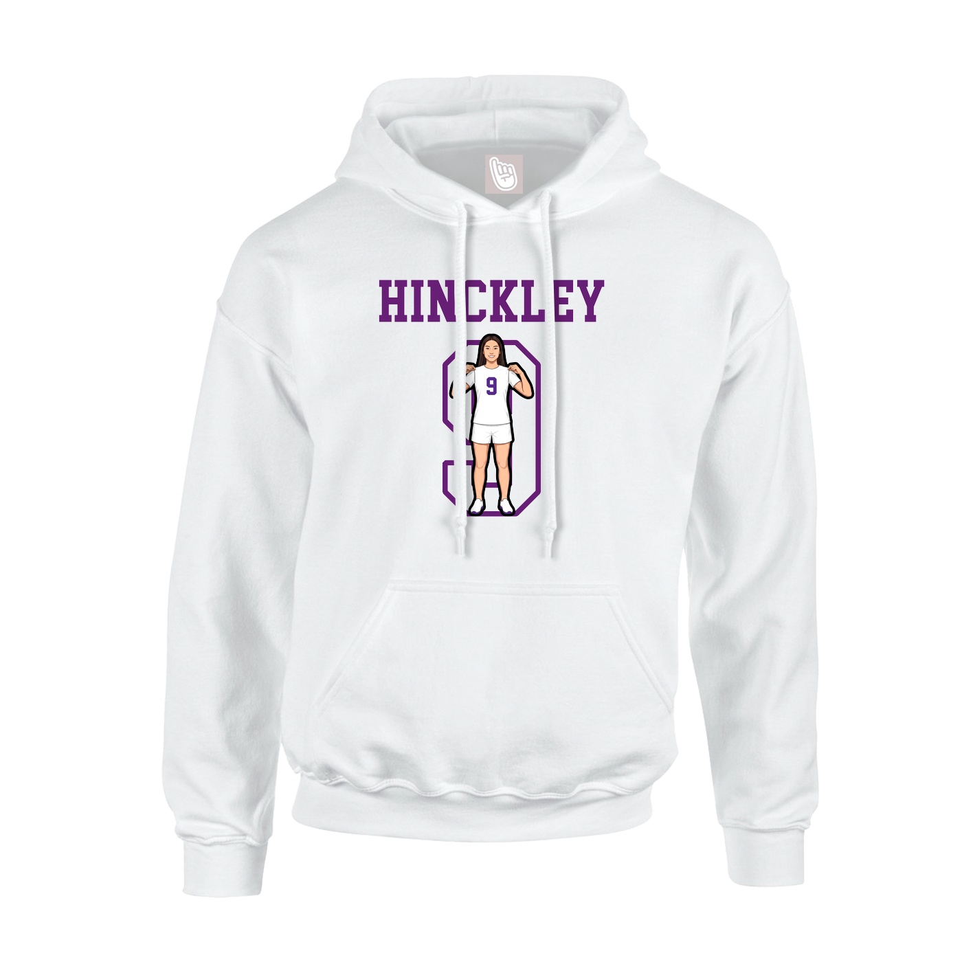 Youth Hoodie — Shirsey in White