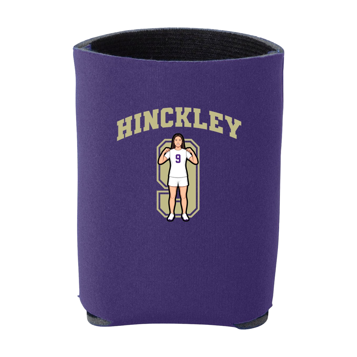 Can Holder — Number in Purple