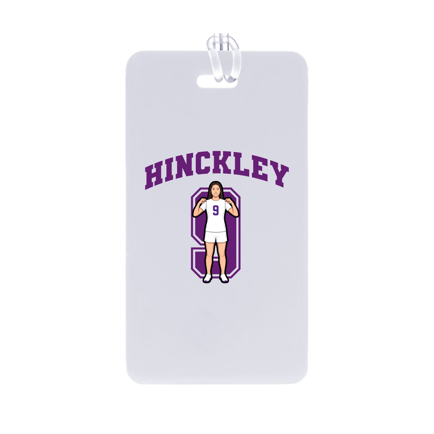 Bag Tag — Number in Classic