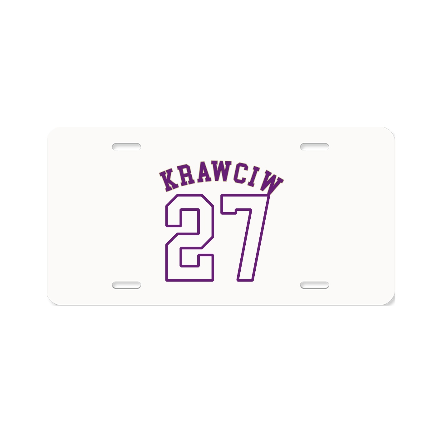 License Plate — Shirsey Arch in Classic